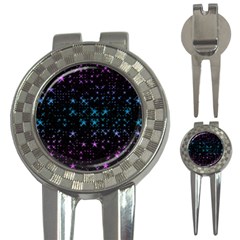 Stars Pattern 3-in-1 Golf Divots