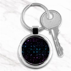 Stars Pattern Key Chains (Round) 