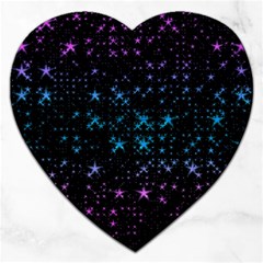 Stars Pattern Jigsaw Puzzle (Heart)