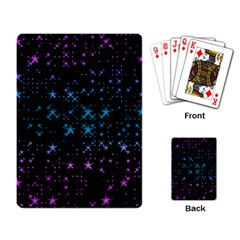 Stars Pattern Playing Card