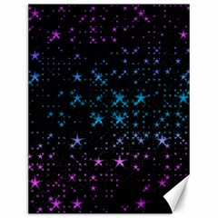 Stars Pattern Canvas 12  x 16  