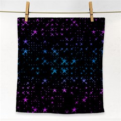 Stars Pattern Face Towel