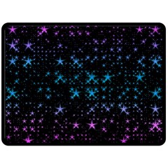 Stars Pattern Fleece Blanket (Large) 