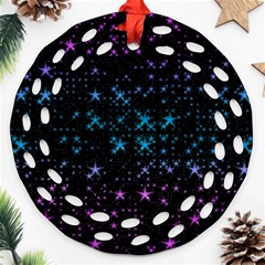 Stars Pattern Ornament (Round Filigree)