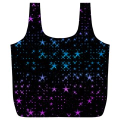 Stars Pattern Full Print Recycle Bags (L) 