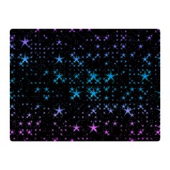 Stars Pattern Double Sided Flano Blanket (Mini) 