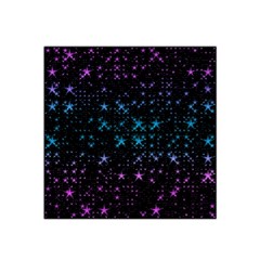 Stars Pattern Satin Bandana Scarf