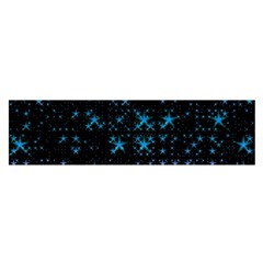 Stars Pattern Satin Scarf (Oblong)