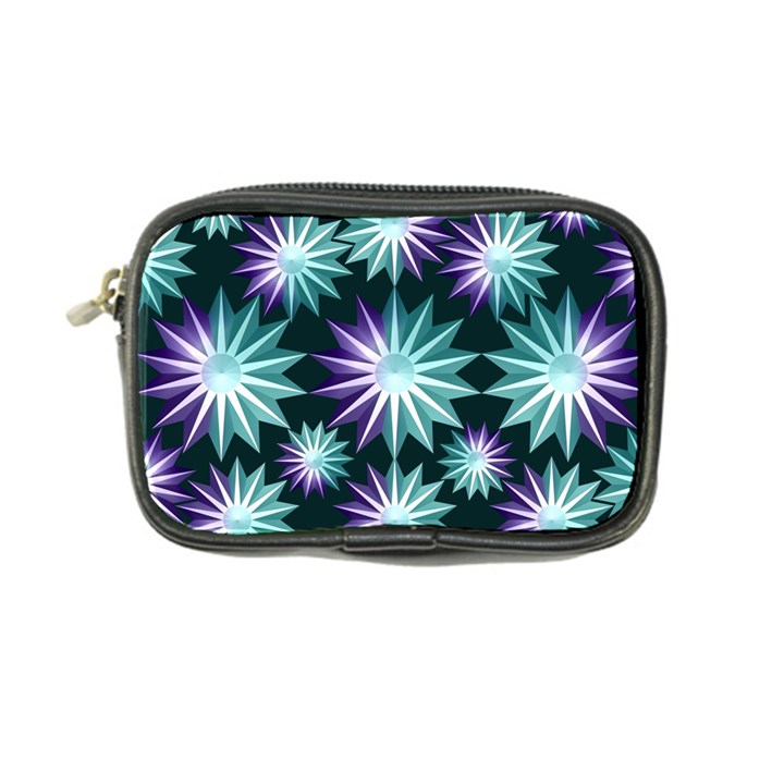 Stars Pattern Christmas Background Seamless Coin Purse