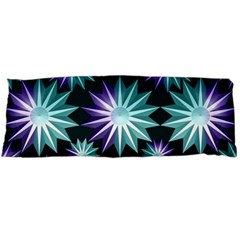 Stars Pattern Christmas Background Seamless Body Pillow Case (dakimakura) by Nexatart