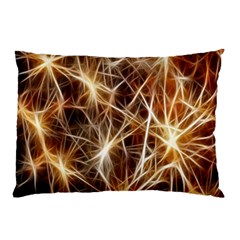 Star Golden Christmas Connection Pillow Case (two Sides) by Nexatart