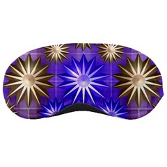 Stars Patterns Christmas Background Seamless Sleeping Masks