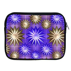 Stars Patterns Christmas Background Seamless Apple iPad 2/3/4 Zipper Cases