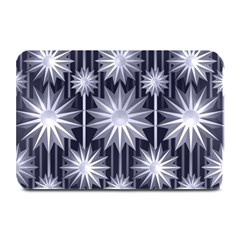 Stars Patterns Christmas Background Seamless Plate Mats by Nexatart