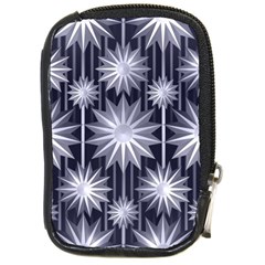 Stars Patterns Christmas Background Seamless Compact Camera Cases