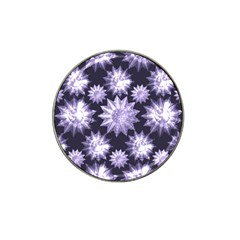 Stars Patterns Christmas Background Seamless Hat Clip Ball Marker (4 Pack) by Nexatart