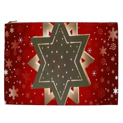 Star Wood Star Illuminated Cosmetic Bag (xxl)  by Nexatart