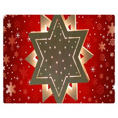 Star Wood Star Illuminated Double Sided Flano Blanket (medium)  by Nexatart