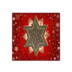 Star Wood Star Illuminated Satin Bandana Scarf by Nexatart