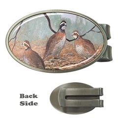 Bob White Quail Money Clips (Oval) 