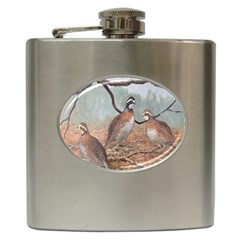 Bob White Quail Hip Flask (6 oz)