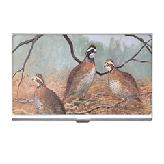 Bob White Quail Business Card Holders by digitaldivadesigns