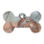 Bob White Quail Dog Tag Bone (Two Sides) Front