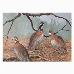 Bob White Quail Large Glasses Cloth