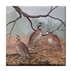 Bob White Quail Face Towel by digitaldivadesigns