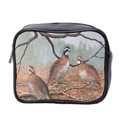 Bob White Quail Mini Toiletries Bag 2-Side