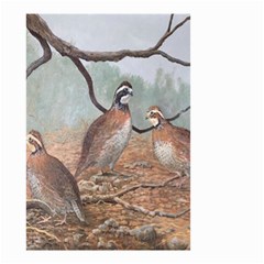 Bob White Quail Small Garden Flag (two Sides) by digitaldivadesigns