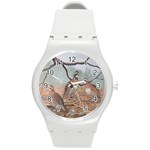 Bob White Quail Round Plastic Sport Watch (M) Front