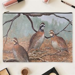 Bob White Quail Cosmetic Bag (XXXL) 