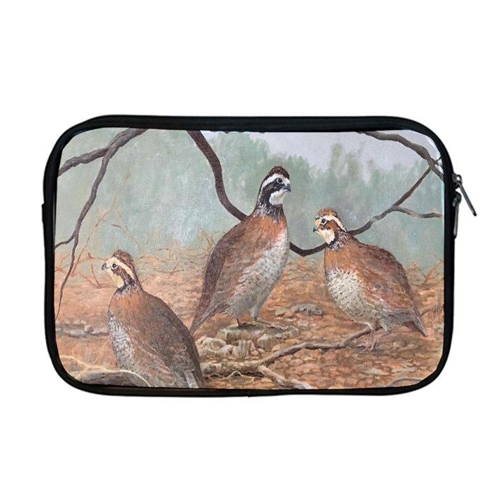 Bob White Quail Apple MacBook Pro 17  Zipper Case