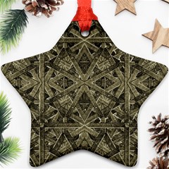 Futuristic Polygonal Ornament (star)