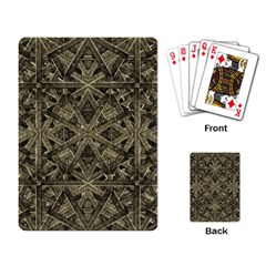 Futuristic Polygonal Playing Card by dflcprints