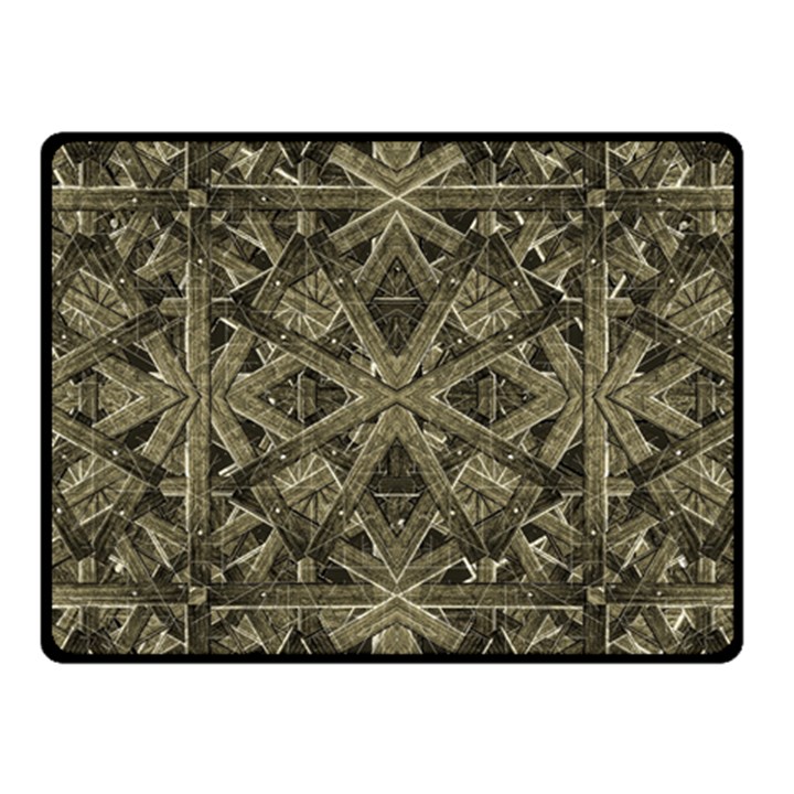 Futuristic Polygonal Fleece Blanket (Small)