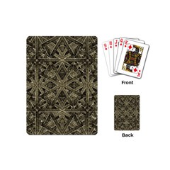 Futuristic Polygonal Playing Cards (mini)  by dflcprints