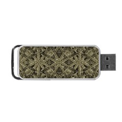 Futuristic Polygonal Portable Usb Flash (two Sides) by dflcprints