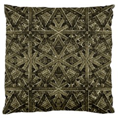 Futuristic Polygonal Standard Flano Cushion Case (one Side) by dflcprints