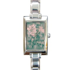 Surreal Floral Rectangle Italian Charm Watch by dflcprints