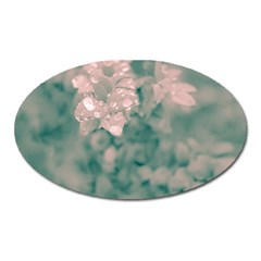 Surreal Floral Oval Magnet by dflcprints