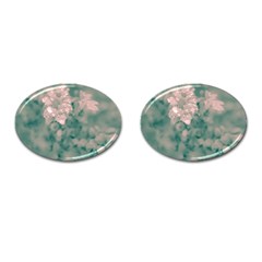 Surreal Floral Cufflinks (oval) by dflcprints