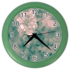 Surreal Floral Color Wall Clocks