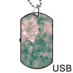 Surreal Floral Dog Tag Usb Flash (one Side) by dflcprints