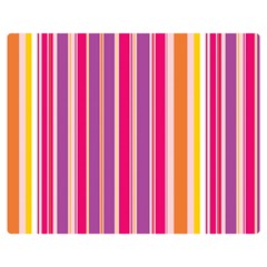 Stripes Colorful Background Pattern Double Sided Flano Blanket (medium)  by Nexatart