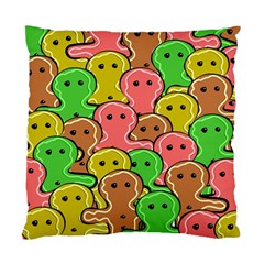 Sweet Dessert Food Gingerbread Men Standard Cushion Case (two Sides) by Nexatart