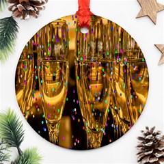 Sylvester New Year S Eve Ornament (round) by Nexatart