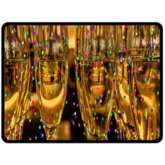 Sylvester New Year S Eve Fleece Blanket (large)  by Nexatart