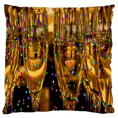 Sylvester New Year S Eve Large Cushion Case (one Side) by Nexatart